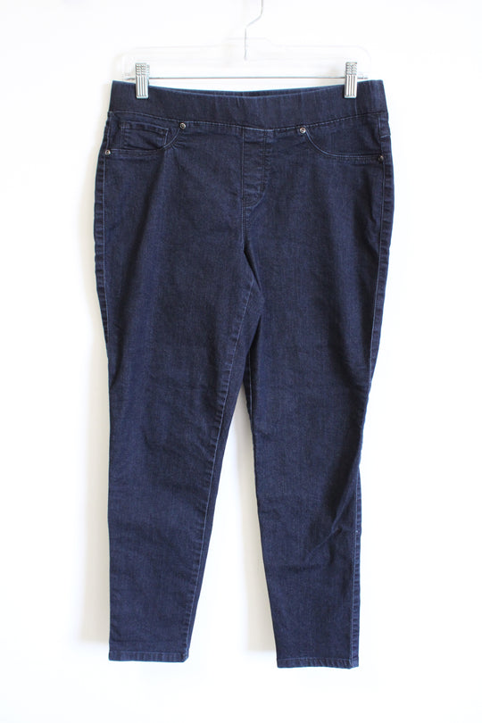 Purple & More Dark Wash Jeggings | 10 Petite