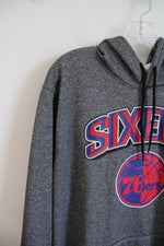 NBA Ultra Game Gray 76ers Hoodie | XL