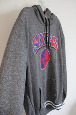 NBA Ultra Game Gray 76ers Hoodie | XL