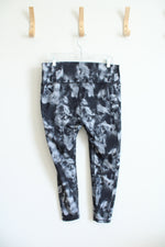 Old Navy Active Powersoft Black & Gray High-Rise Athletic Leggings | XL