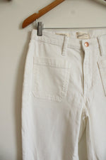 Universal Thread White High Rise Flare Jeans | 6