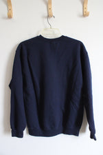 Gildan Heavy Blend Navy Pullover Sweatshirt | M