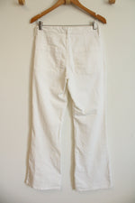 Universal Thread White High Rise Flare Jeans | 6