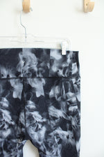 Old Navy Active Powersoft Black & Gray High-Rise Athletic Leggings | XL