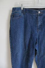 CJ Banks Elastic Waistband Jeans | 18W