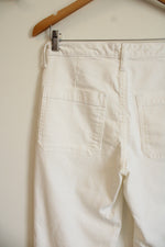 Universal Thread White High Rise Flare Jeans | 6