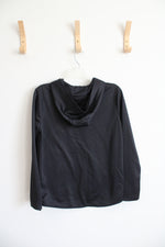 Under Armour Fleece Lined Black Logo Hoodie | XS