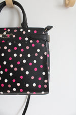 Kate Spade Staci Glimmer Pink Dotted Medium Satchel