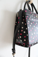 Kate Spade Staci Glimmer Pink Dotted Medium Satchel