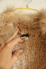 Mitche's Rabbit Fur Vest | L