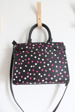 Kate Spade Staci Glimmer Pink Dotted Medium Satchel