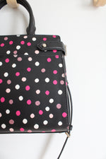 Kate Spade Staci Glimmer Pink Dotted Medium Satchel