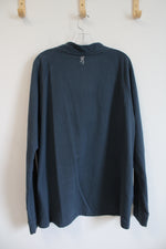 Browning Blue Gray 1/4 Zip Jacket | XL