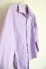 Van Heusen Fitted Purple Button Down Shirt | 15.5 (34/35)