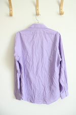Van Heusen Fitted Purple Button Down Shirt | 15.5 (34/35)