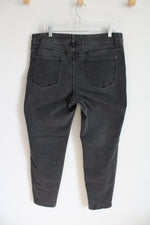 Maurices Everflex High-Rise Black Jeans | 16 Short