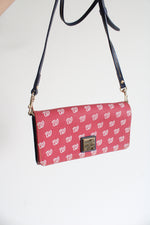 Dooney & Bourke Red MLB Nationals Crossbody Bag