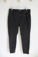 Buffalo David Bitton Mollie High-Rise Stretch Skinny Black Jeans | 12/32