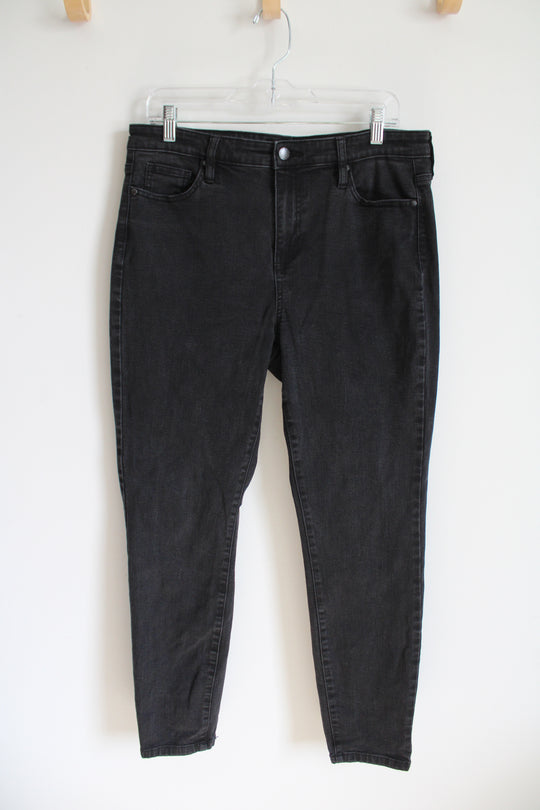Buffalo David Bitton Mollie High-Rise Stretch Skinny Black Jeans | 12/32