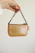 Coach Nolita 15 Mini Mustard Pink/Green Hologram Bag