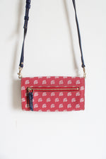 Dooney & Bourke Red MLB Nationals Crossbody Bag