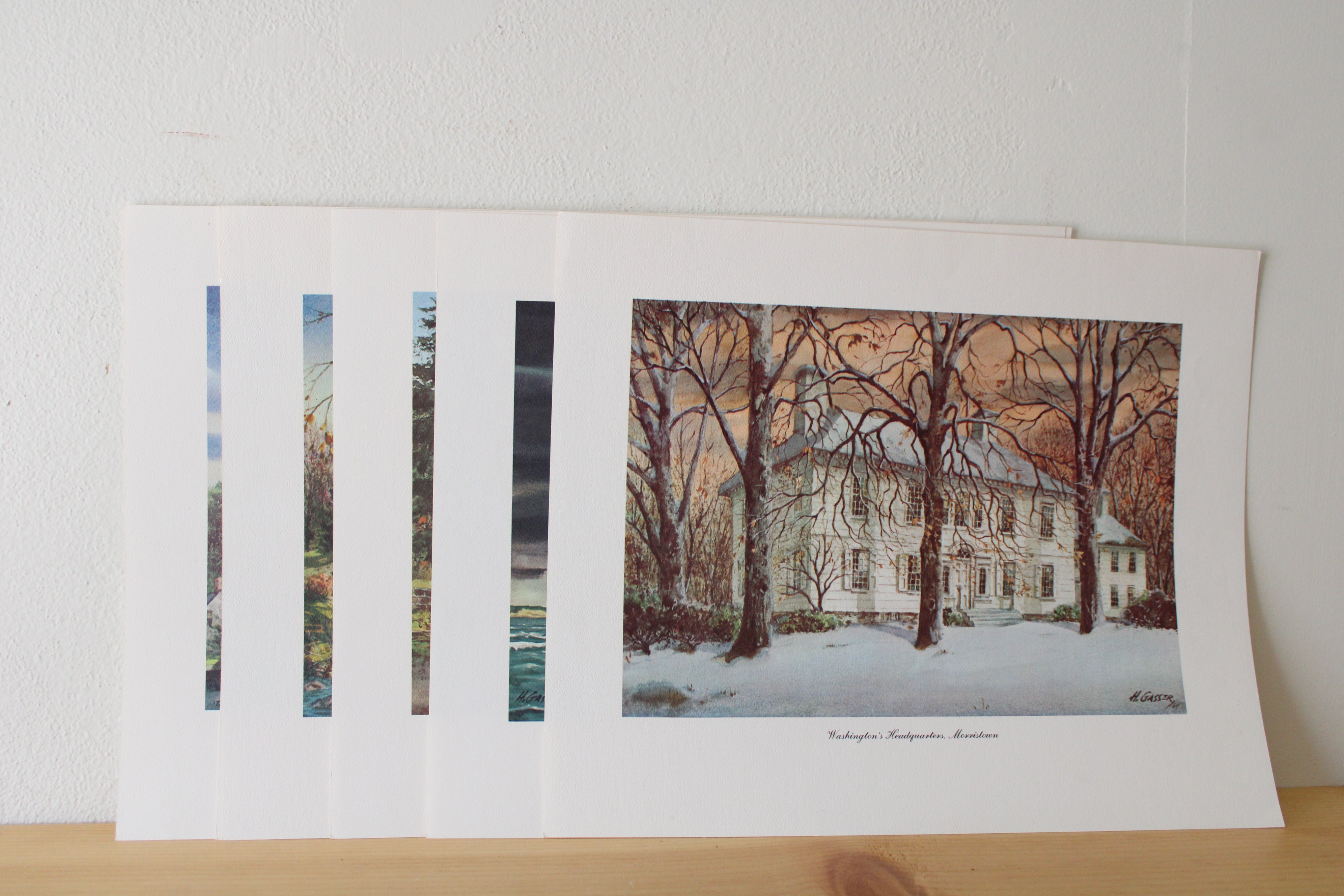 New Jersey Tercentenary Prints From The Prudential Prints | 6 Prints