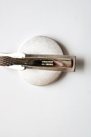 Robbins Co. Attleboro Traffic Light Silver Tie Clip