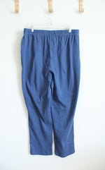 Woman Within Blue Elastic Waist Pants | 22/24 (1X)