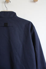 Rainforest Navy & Tan Trim Jacket | M