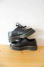 Dr. Martens Unisex-Adult 1461 Bex Smooth Black Loafer Shoe | Men's 4/Women's 5