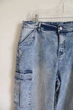 J For Justify Cargo Stone Wash Jeans | L