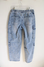 J For Justify Cargo Stone Wash Jeans | L