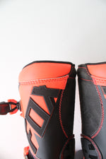 Fox Racing Neon Orange & Black Motocross Boots | Youth 8