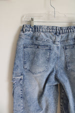 J For Justify Cargo Stone Wash Jeans | L