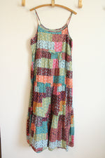 Natural Lift Boho Floral Tiered Dress | L