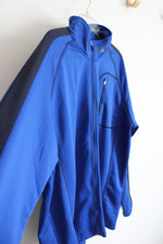 Fila Blue & Black Full Zip Jacket | XXL