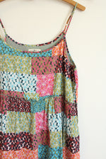 Natural Lift Boho Floral Tiered Dress | L