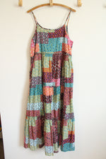 Natural Lift Boho Floral Tiered Dress | L