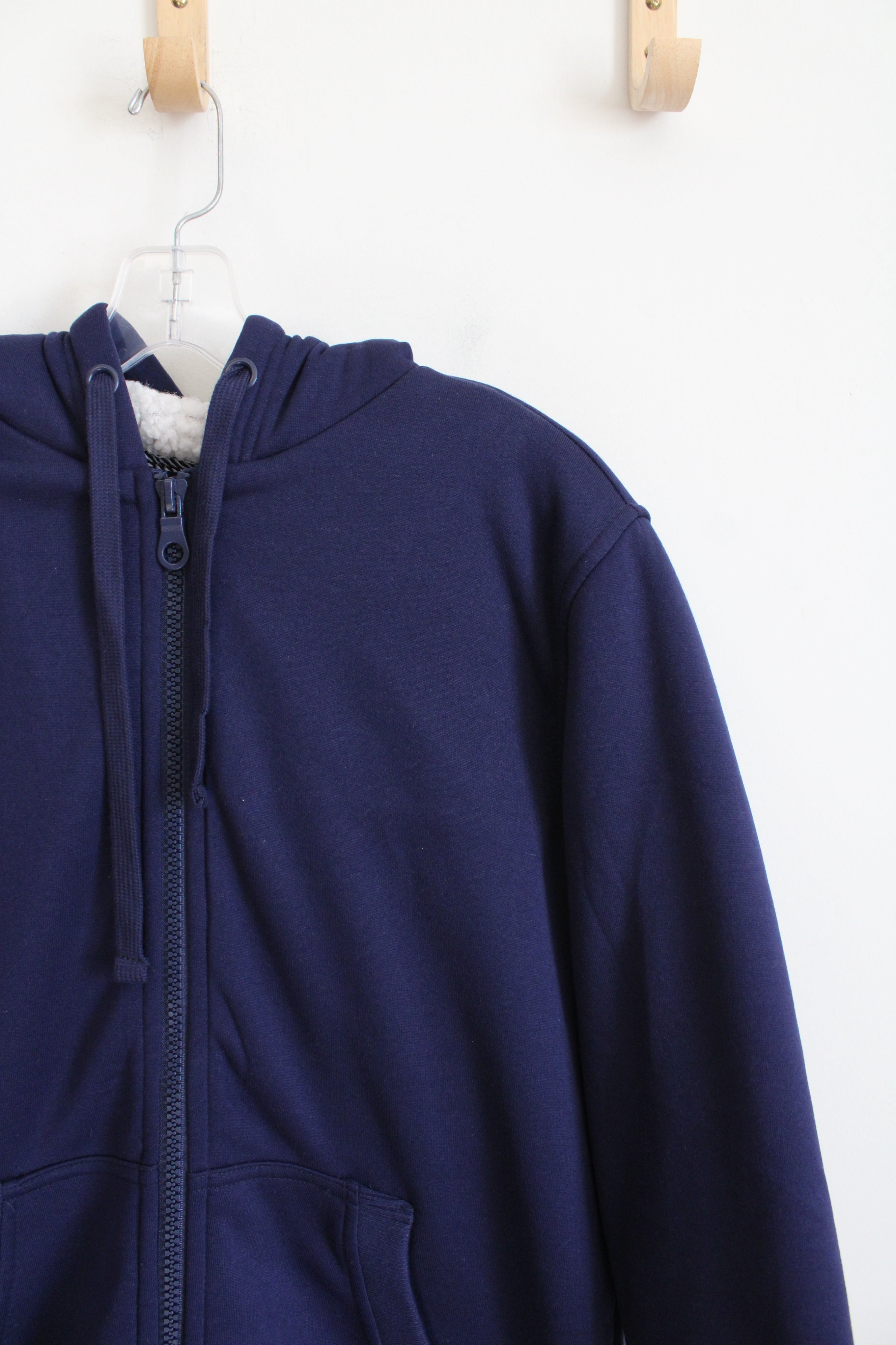 NEW Q-Active Navy Thick Fleece Lined Jacket | S