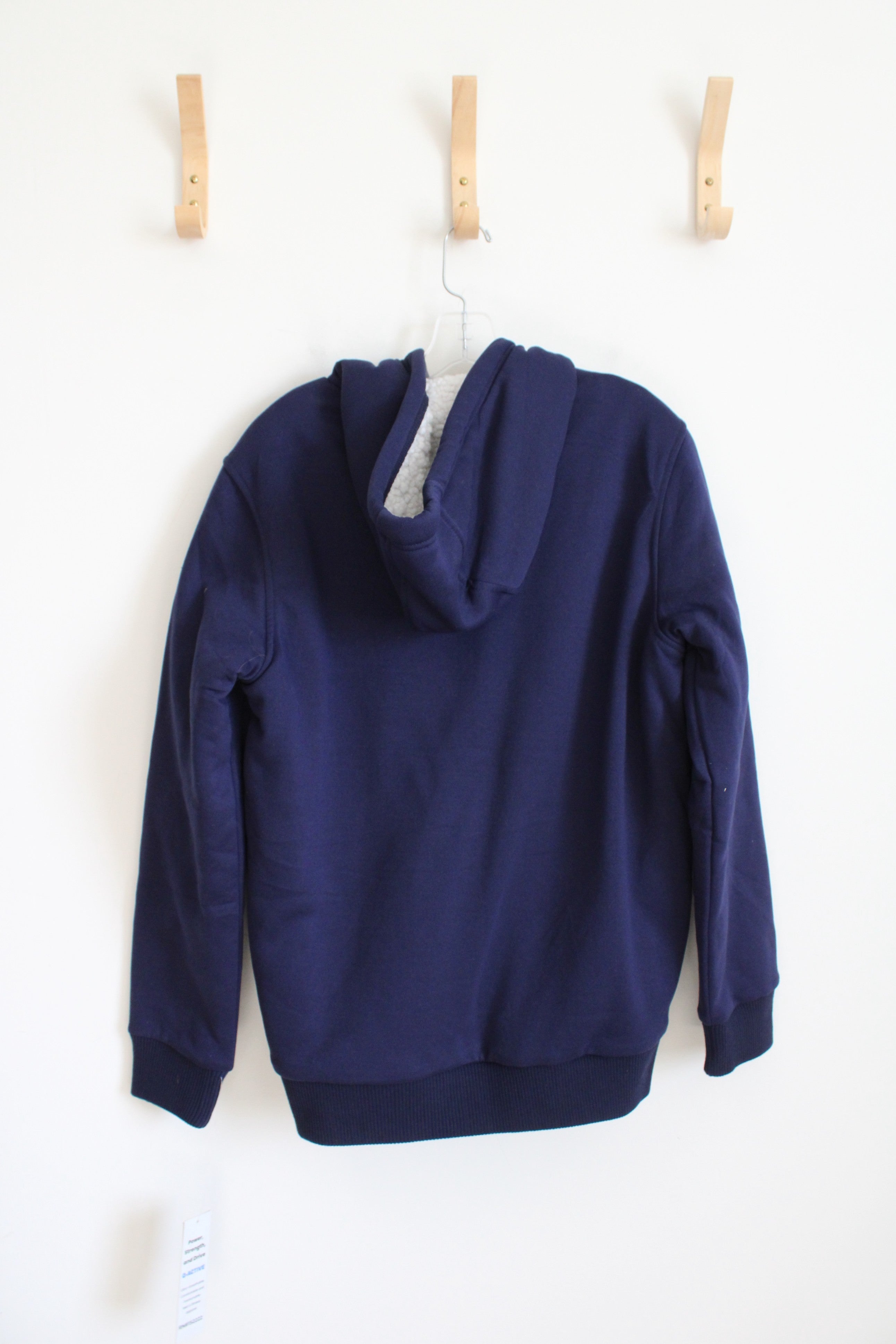 NEW Q-Active Navy Thick Fleece Lined Jacket | S