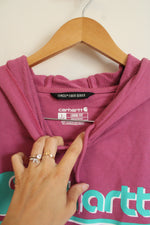 Carhartt Mauve Hoodie Loose Fit | L
