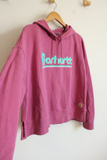 Carhartt Mauve Hoodie Loose Fit | L
