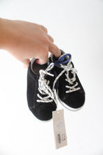 NEW Janie & Jack Black Sneakers | Size 8