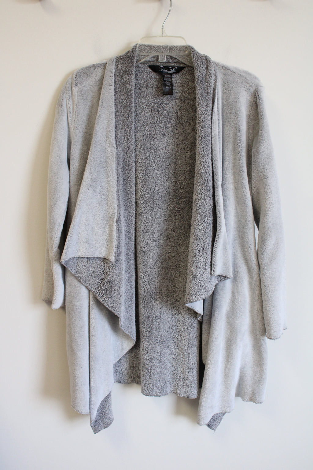 Rene Rofe Sleepwear Gray Cardigan | S