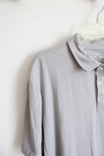NEW Swiss Alps Gray Polo Shirt | L