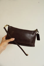 Coach Brown Leather Wristlet Wallet