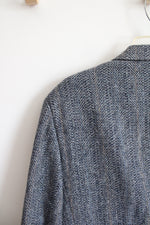 Saks Fifth Avenue Kenneth McLeod Harris Tweed Gray Blazer | 42