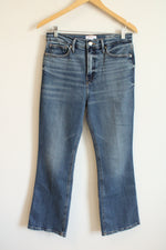Good American Kick Flare High Rise Slim Jeans | 6/28