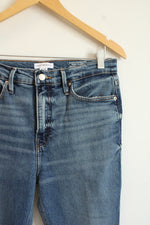 Good American Kick Flare High Rise Slim Jeans | 6/28