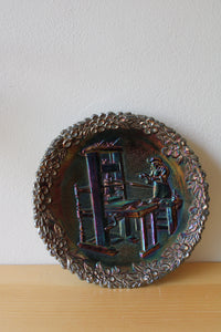 Fenton 1971 Annual Series Of Collector's Plates Printing Press Plate